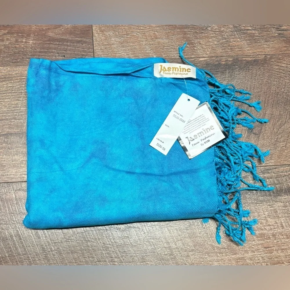 NWT Jasmine Faux Pashmina By KVM